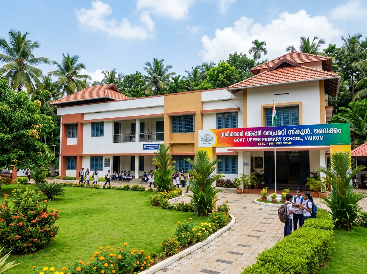 UPGS Punukkannoor School Campus